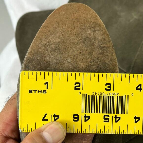 Joie Boots Women 8 Leather Suede Coachella Over The Knee Triple Buckle detail - Picture 14 of 15